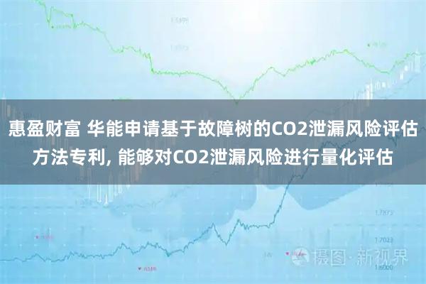 惠盈财富 华能申请基于故障树的CO2泄漏风险评估方法专利, 能够对CO2泄漏风险进行量化评估